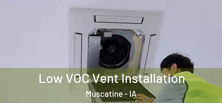  Low VOC Vent Installation Muscatine - IA