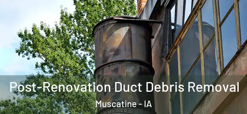  Post-Renovation Duct Debris Removal Muscatine - IA