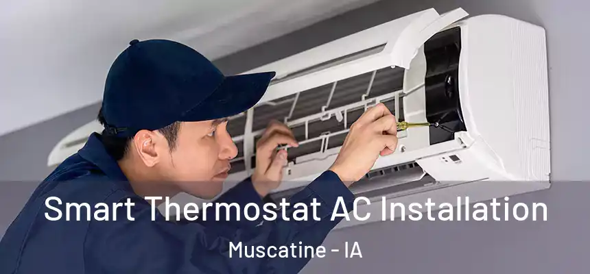  Smart Thermostat AC Installation Muscatine - IA